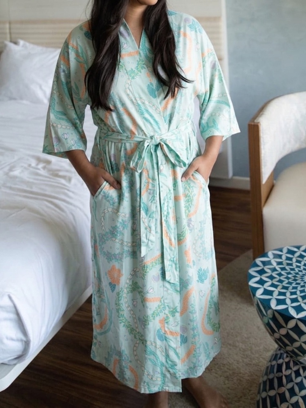 Coco Moon Hawaii Bamboo Mama Robe Size XS/S